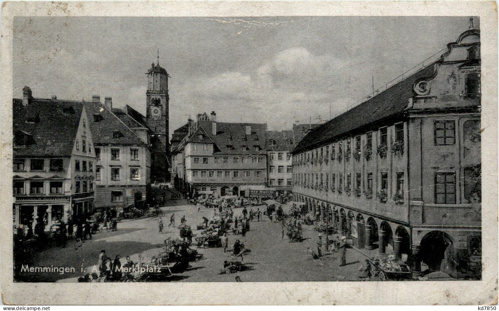 Bayern/Allgaü - Memmingen, Marktplatz - Memmingen