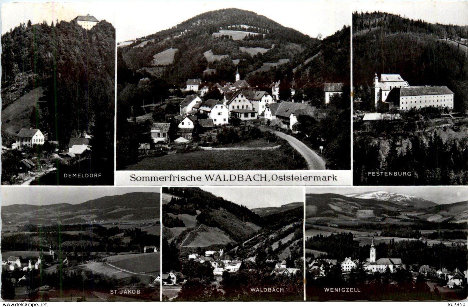 Steiermark/div. Orte - Sommerfrische Waldbach. Div. Bilder - Hartberg