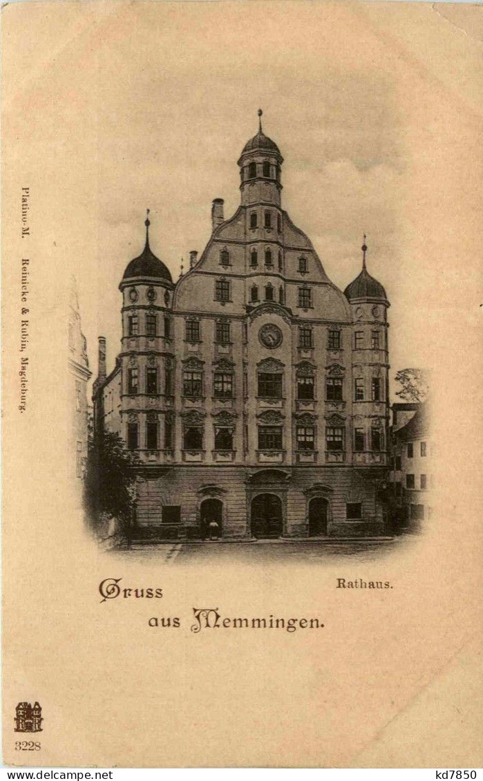 Bayern/Allgäu - Memmingen - Rathaus - Memmingen