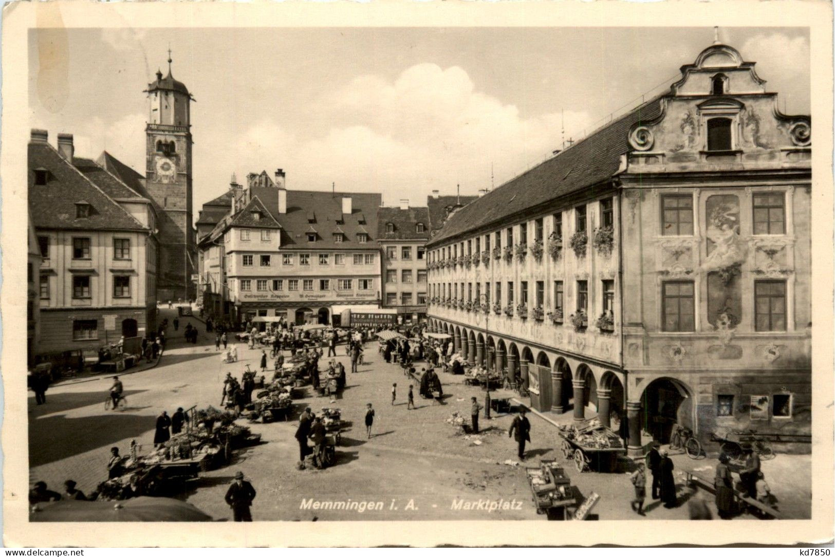 Bayern/Memmingen - Marktplatz - Memmingen