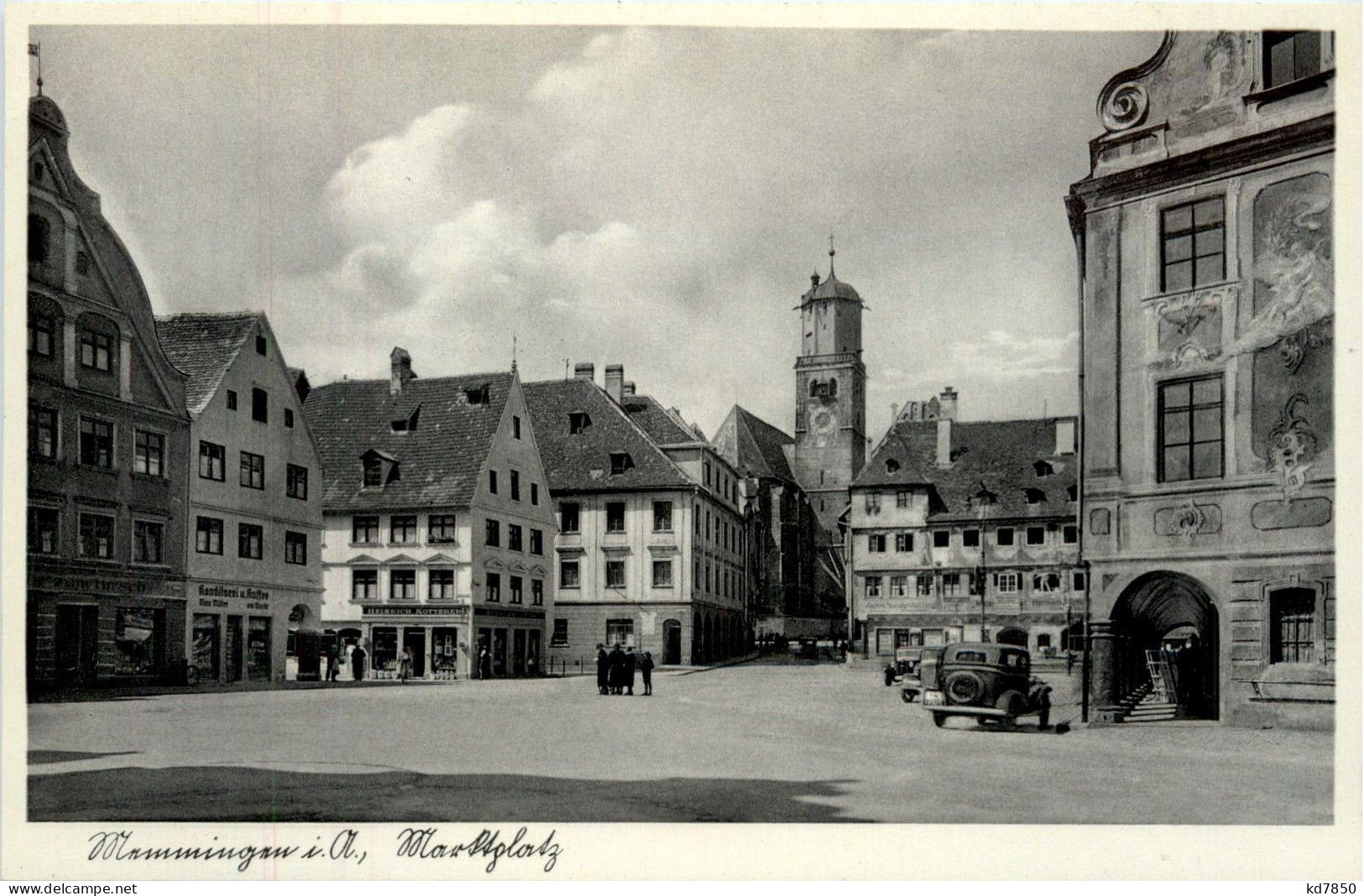 Bayern/Allgaü - Memmingen, Marktplatz - Memmingen