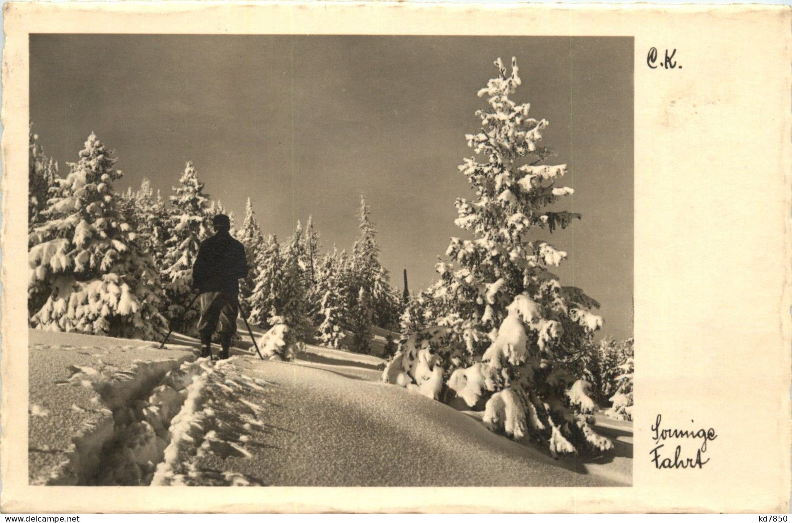 Ski - Sonnige Fahrt - Winter Sports