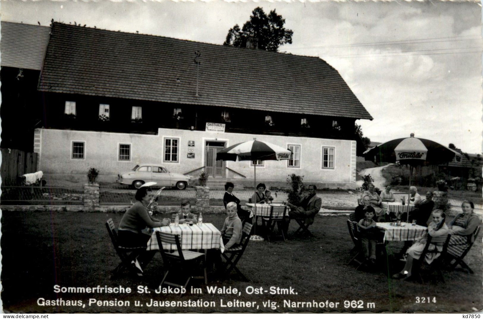 Steiermark/div. Orte - St. Jakob Im Walde, Gasthaus Und Pension Leitner, Vlg. Narrnhofer - Hartberg