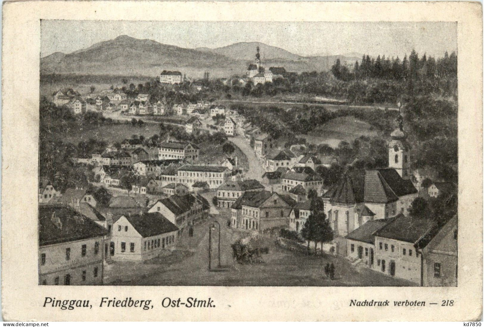 Steiermark/div. Orte - Sommerfrische Friedberg Am Wechsel, Pinggau - Hartberg