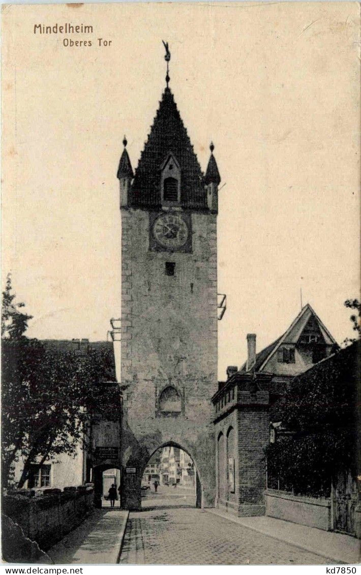 Bayern/Allgäu - Mindelheim, Oberes Tor - Mindelheim