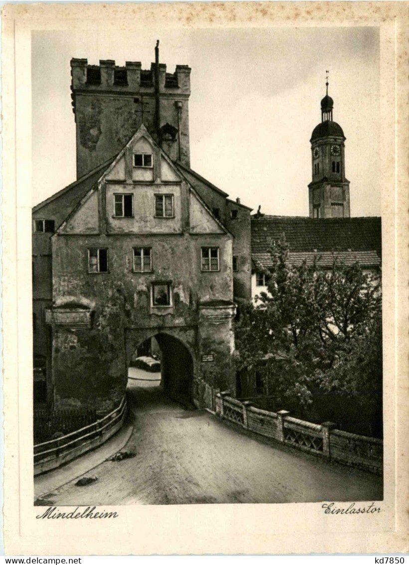 Bayern/Allgäu - Mindelheim, Einlasstor - Mindelheim