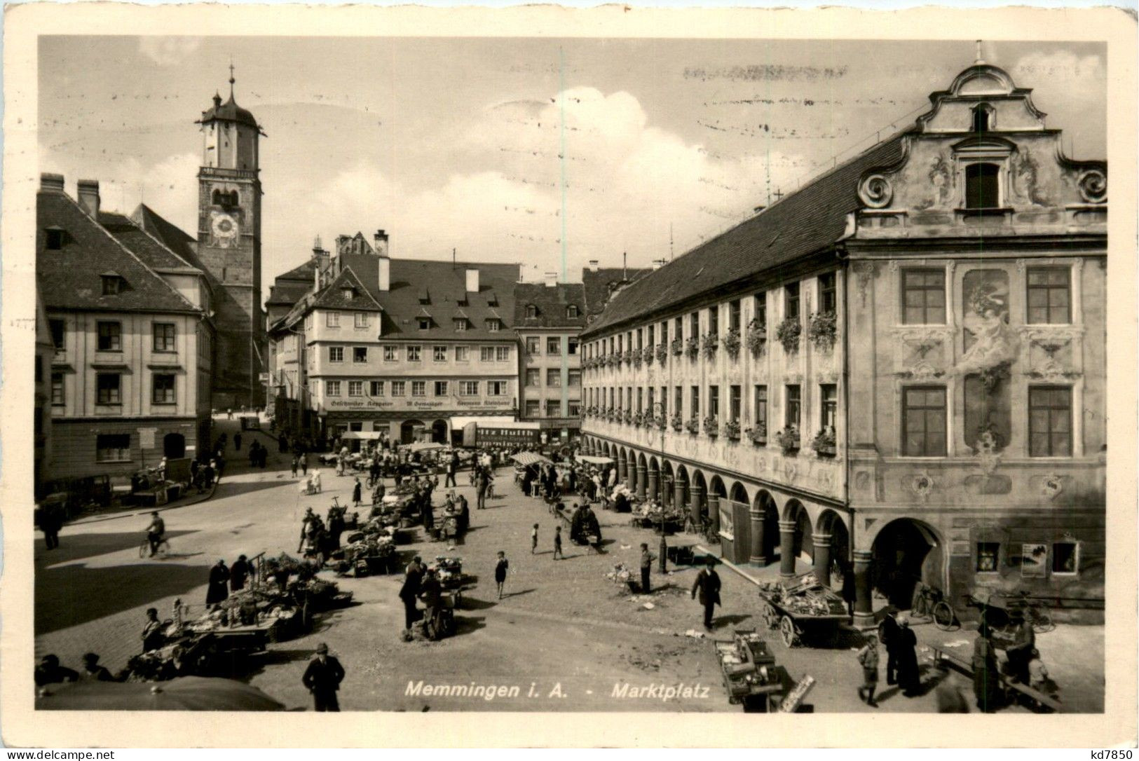 Bayern/Memmingen - Marktplatz - Memmingen