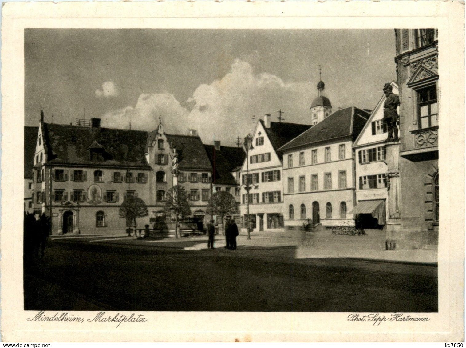 Bayern/Allgäu - Mindelheim, Marktplatz - Mindelheim