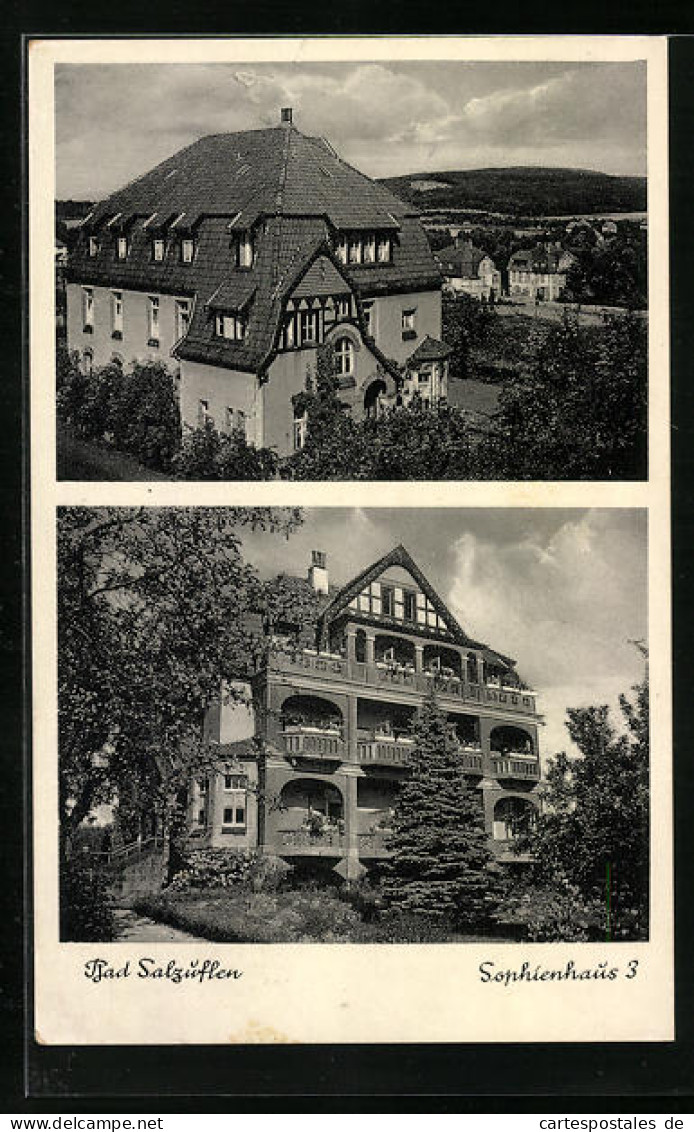 AK Bad Salzuflen, Sophienhaus 3  - Bad Salzuflen