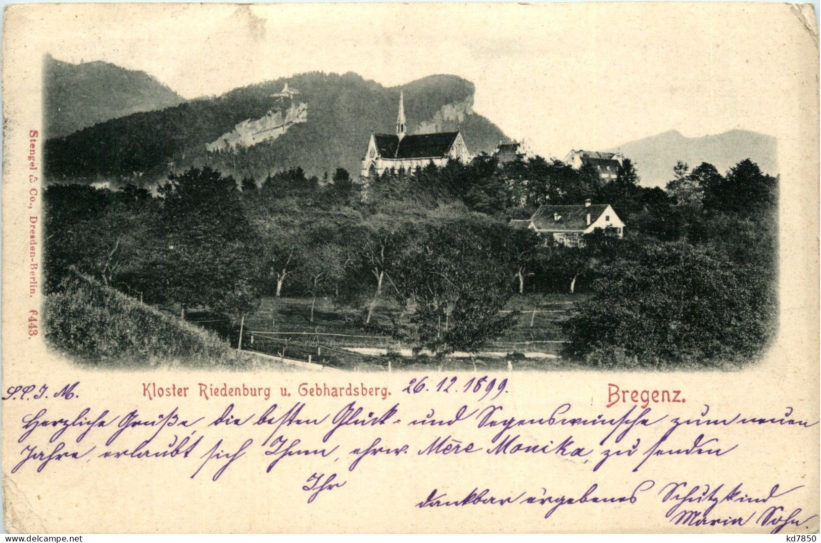 Vorarlberg/Bregenz, Lindau Und Umgebung - Kloster Riedenburg Und Gebhardsberg, - Bregenz