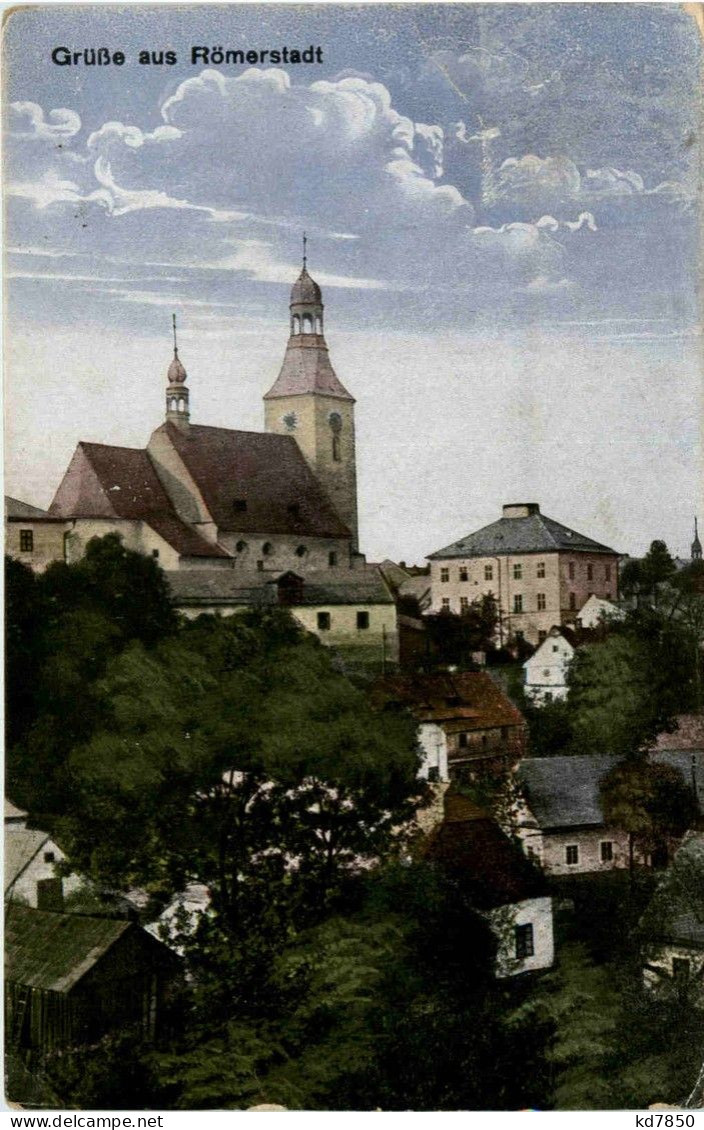 Gruss Aus Römerstadt - Mähren - Böhmen Und Mähren