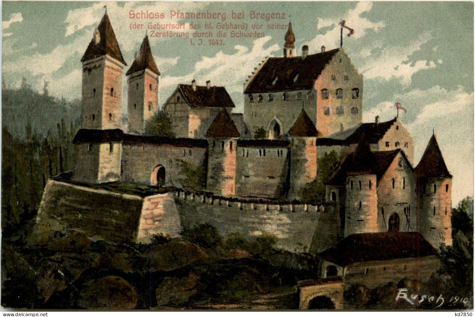 Vorarlberg/Bregenz/ Lindau Und Umgebung - Schloss Pfannenberg Bei Bregenz - Bregenz