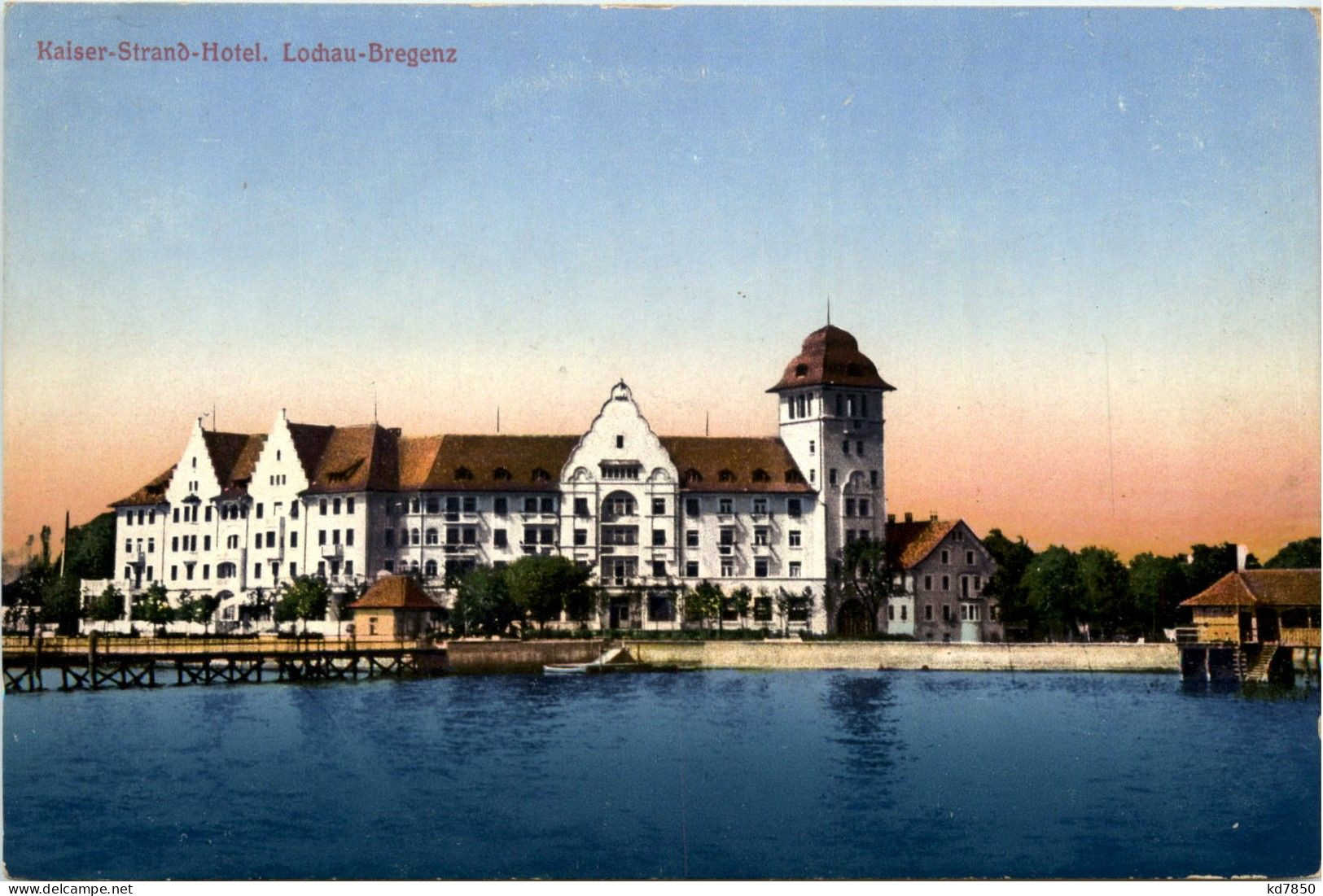 Vorarlberg/Bregenz, Lindau Und Umgebung - Lochau, Kaiser-Strand-Hotel - Bregenz