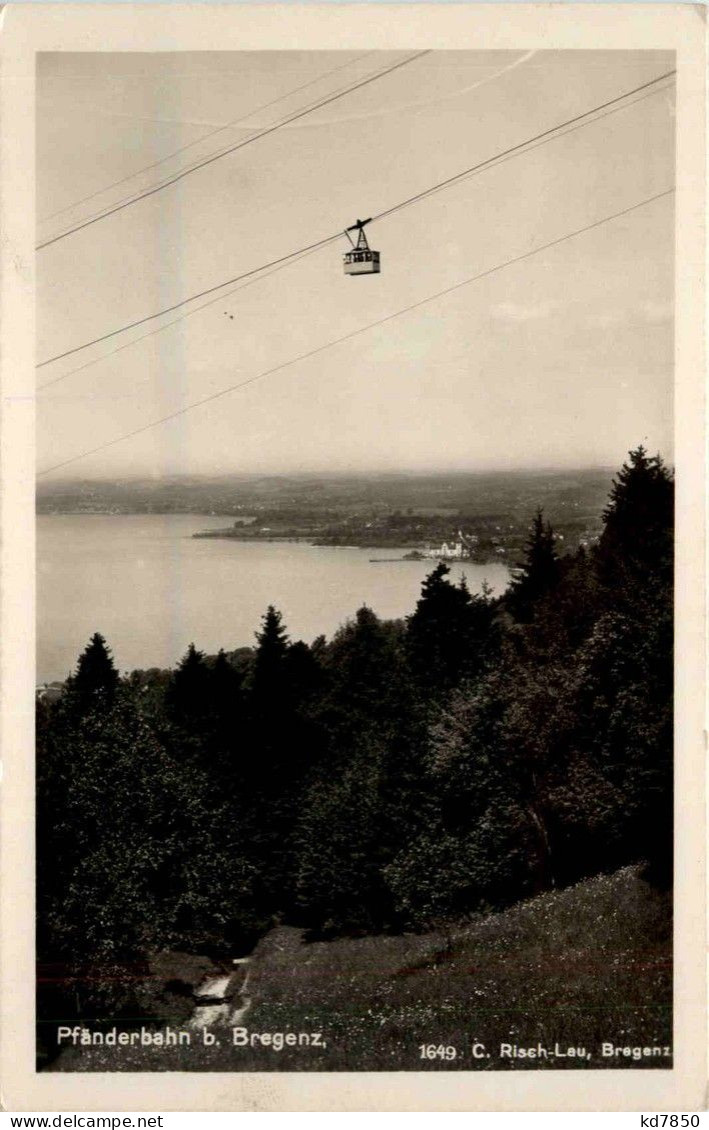 Vorarlberg/Bregenz/ Lindau Und Umgebung - Pfänderbahn B. Bregenz - Bregenz