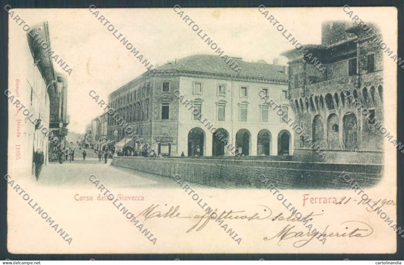 Ferrara Città 1900 Cartolina ZT3291 - Ferrara