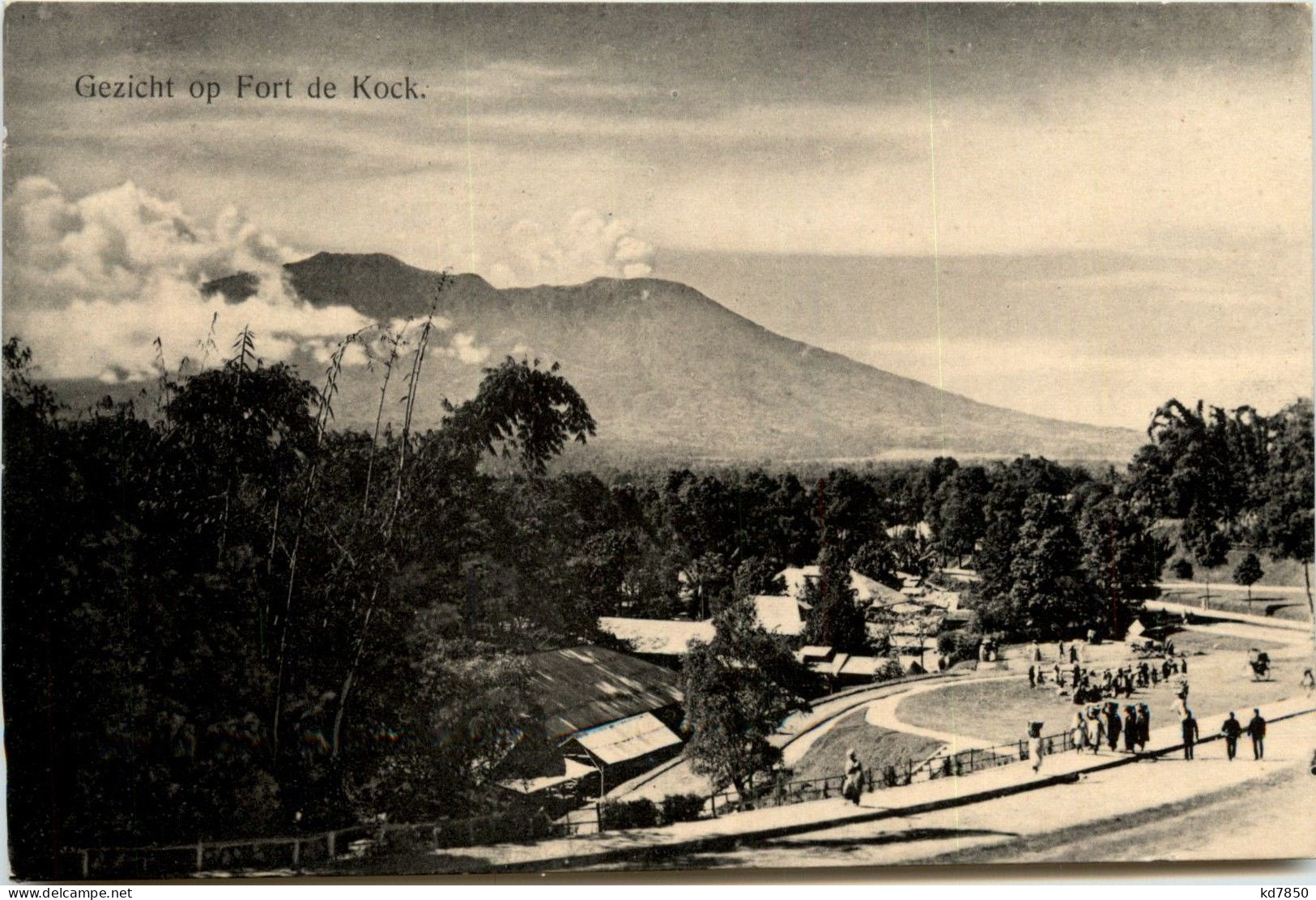 Gezicht Op Fort De Kock - Indonesien