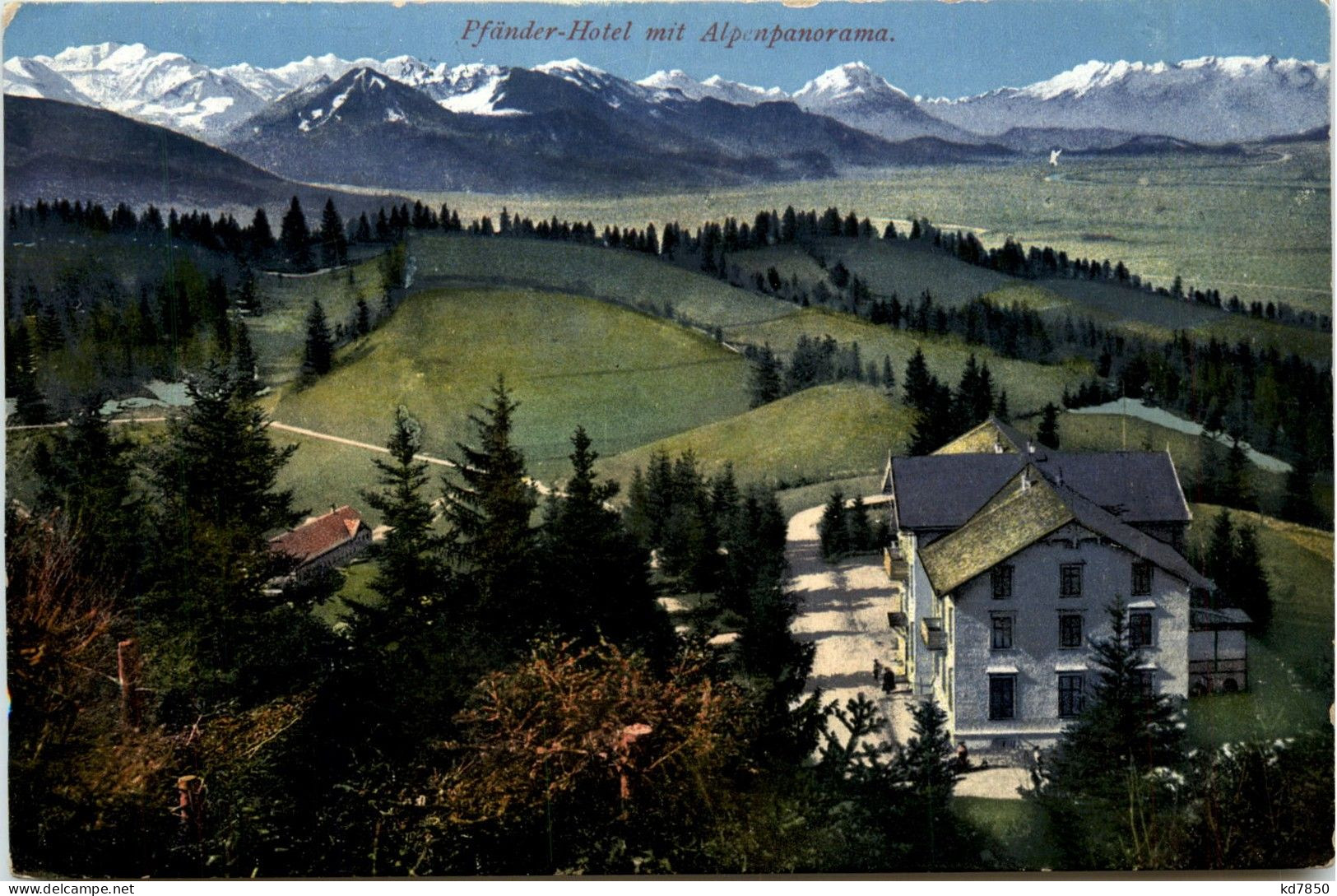 Bregenz/Vorarlberg, Div. Orte Und Umgebung - Pfänderhotel Mit Alpenpanorama - Bregenz