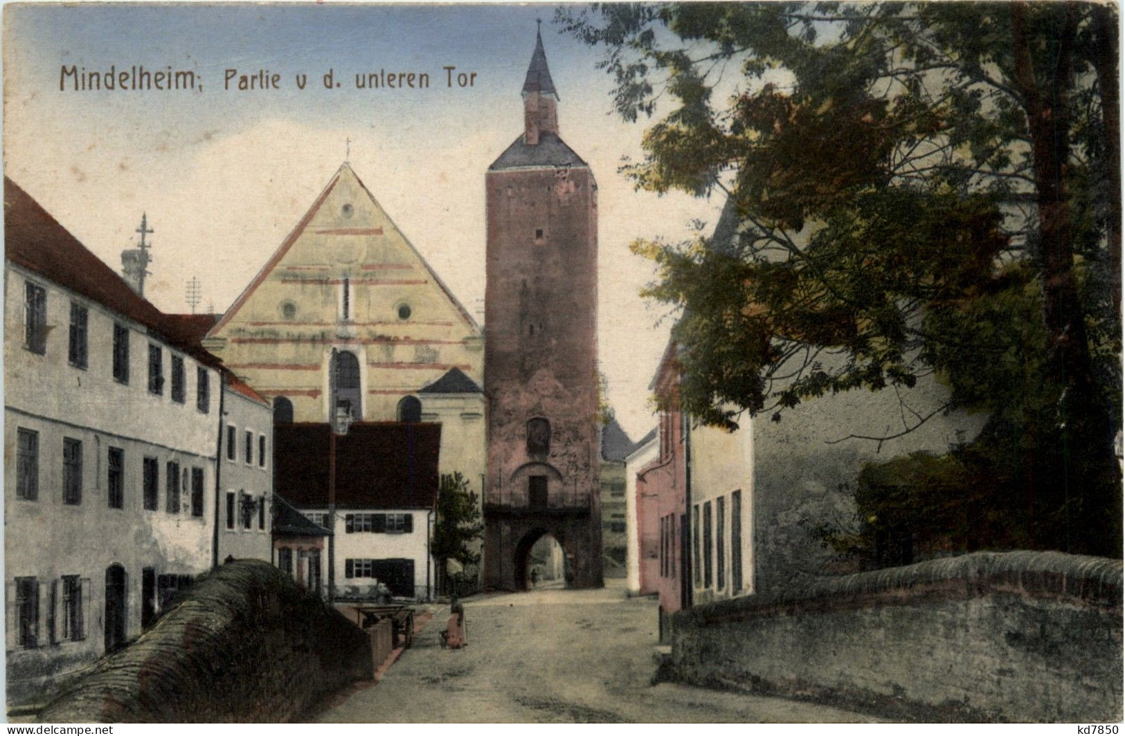 Bayern/Allgäu - Mindelheim, Partie V.d. Unteren Tor - Mindelheim