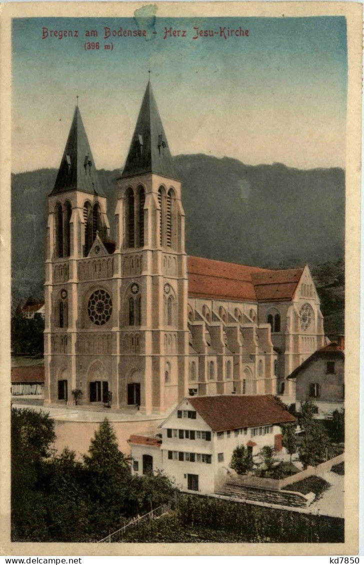 Bregenz/Vorarlberg, Div.Orte Und Umgebung - Bregenz, Herz-Jesu-Kirche - Bregenz