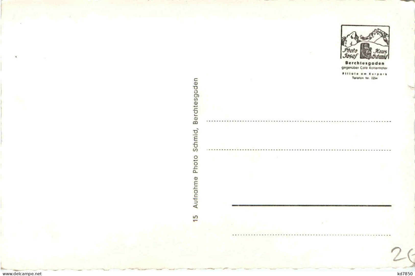 Telegramm Aus Berchtesgaden - Berchtesgaden