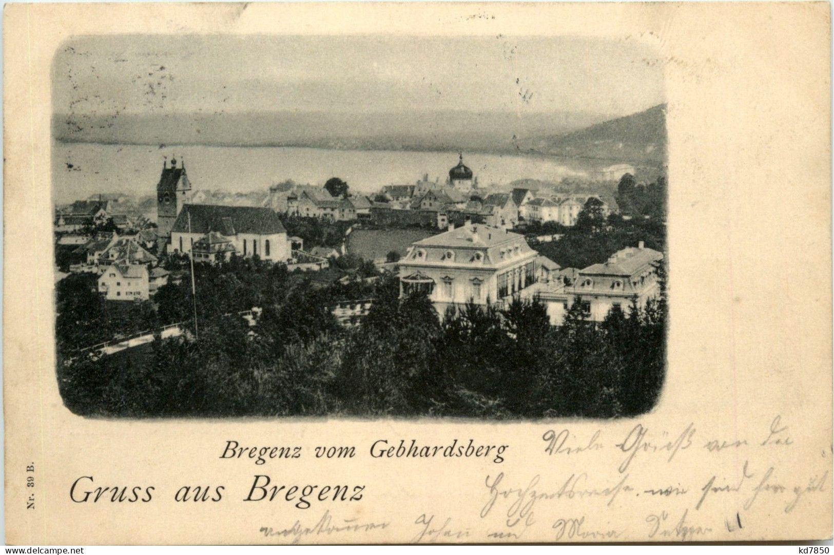 Bregenz/Vorarlberg, Div.Orte Und Umgebung - Bregenz Vom Gebhardsberg - Bregenz