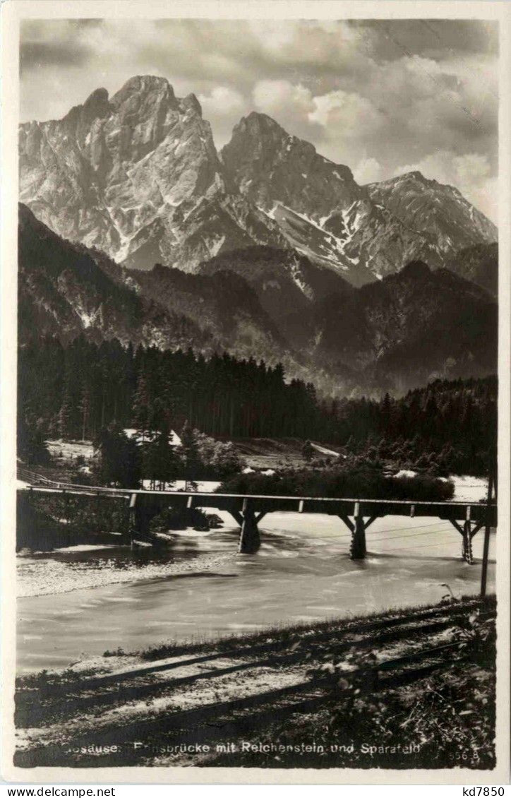 Admont/Gesäuse Und Umgebung - Gesäuse: Ennsbrücke Mit Reichenstein Und Sparafeld - Gesäuse