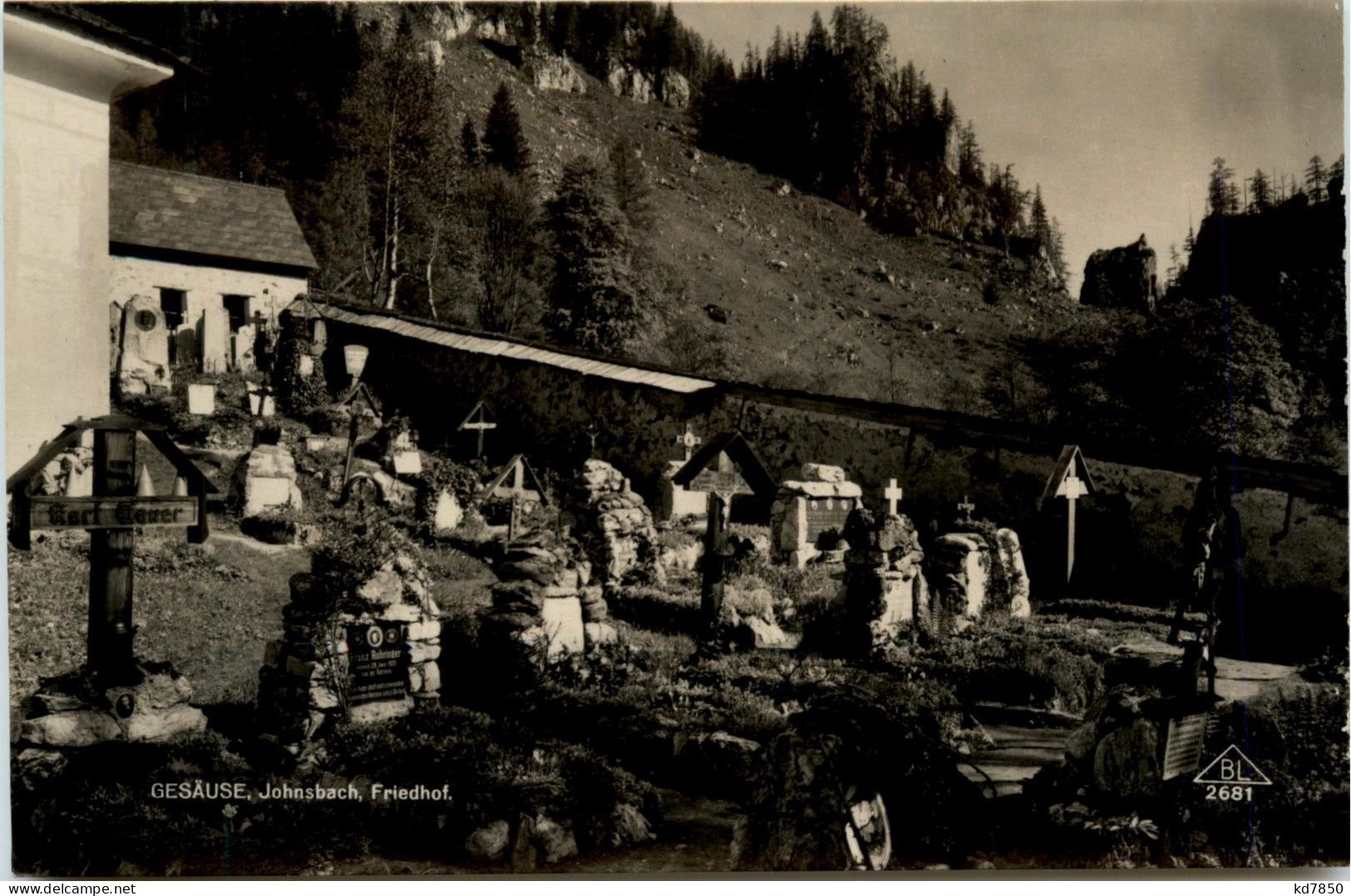 Admont/Gesäuse Und Umgebung - Johnsbach Im Gesäuse, Friedhof - Gesäuse