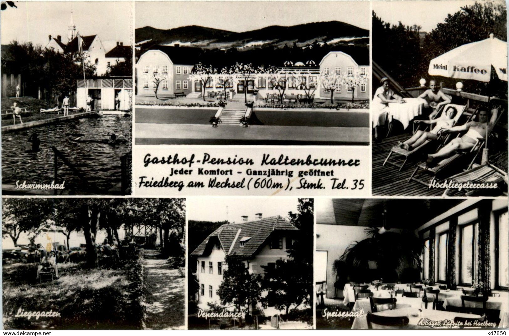 Steiermark/div.Orte Und Umgebung - Sommerfrische Friedberg, Gasthof Kaltenbrunner - Hartberg