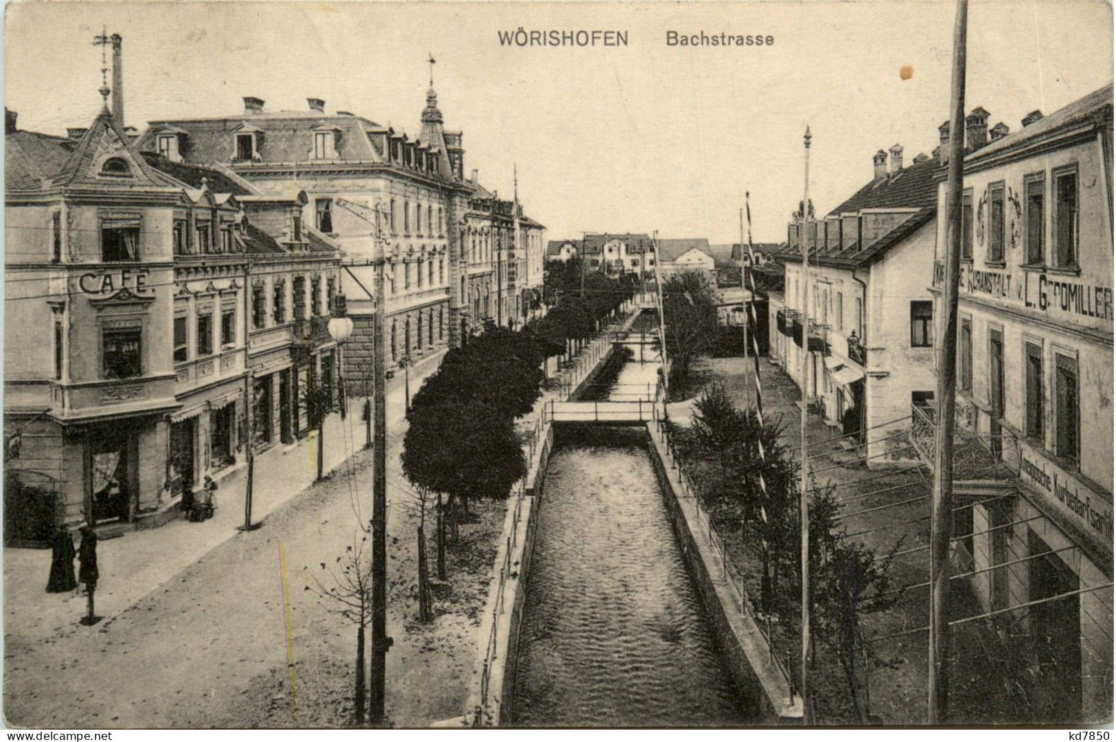 Bad Wörishofen/Bayern/Schwaben/Unterallgäu - Bachstrasse - Bad Woerishofen