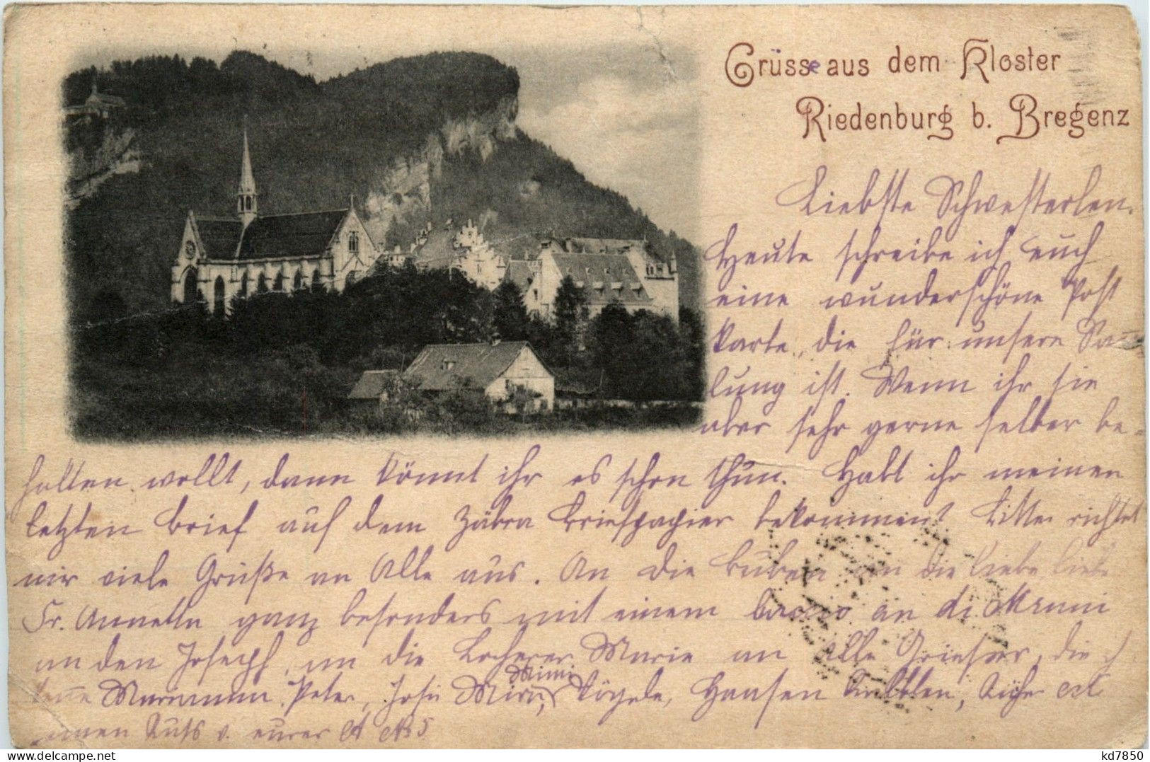 Bregenz/Vorarlberg, Div. Orte Und Umgebung - Kloster Riedenburg B. Bregenz - Bregenz