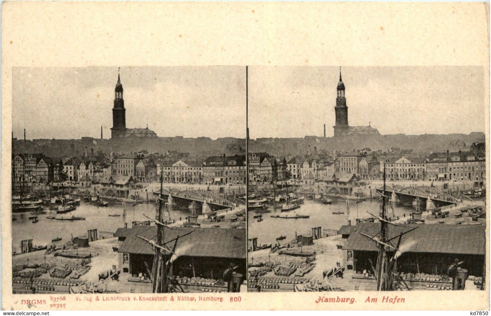 Hamburg - Am Hafen - Stereo - Estereoscópicas