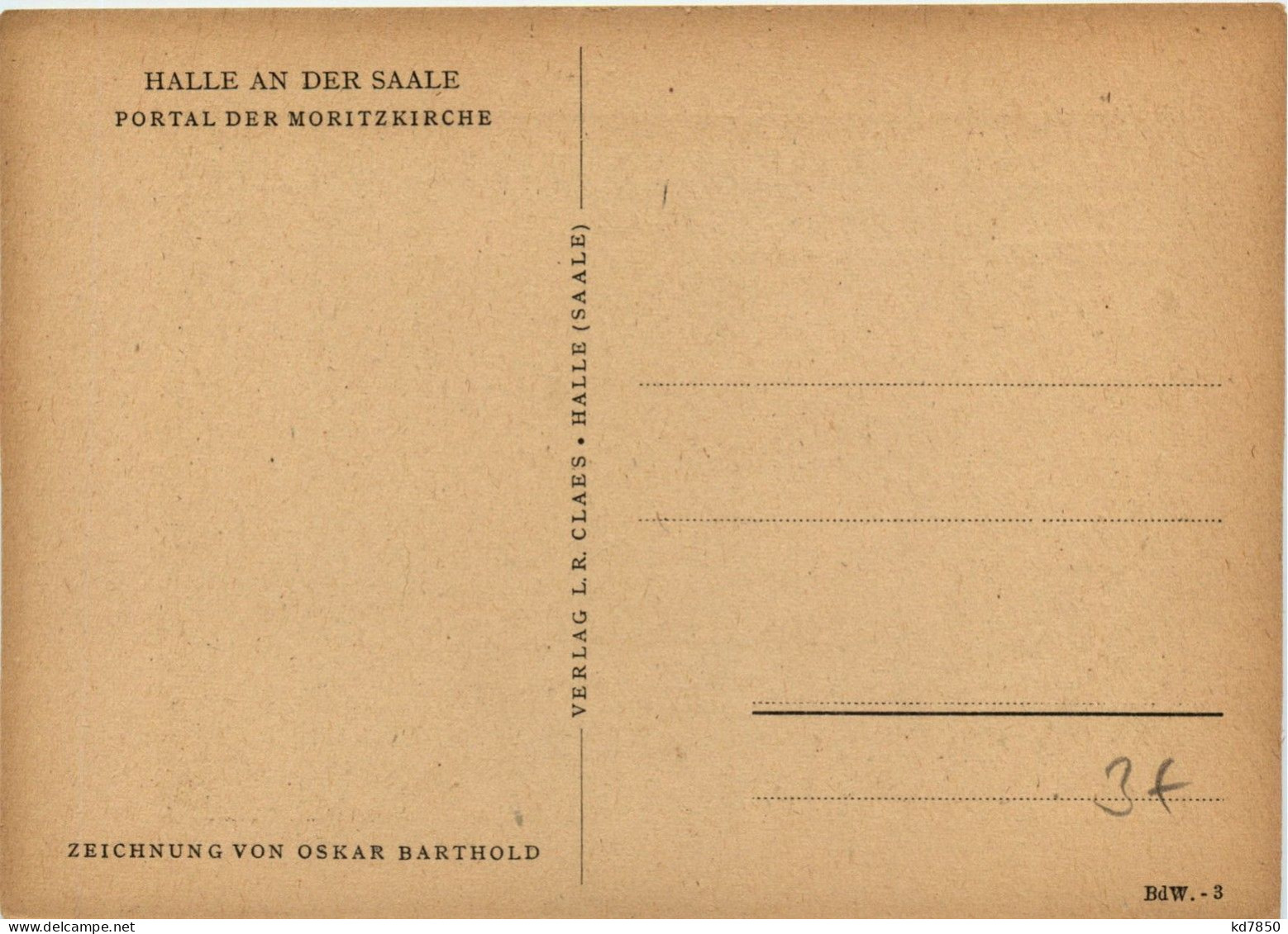 Portal Der Moritzkirche - Halle An Der Saale - Halle (Saale)