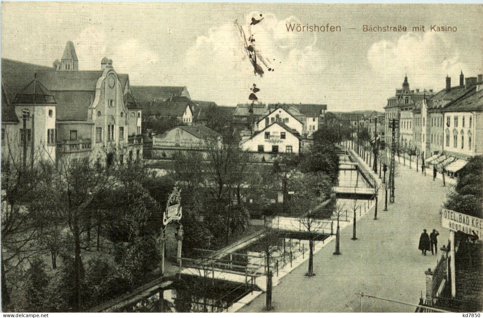 Bad Wörishofen/Bayern/Schwaben/Unterallgäu - Bachstrasse Mit Kasino - Bad Woerishofen