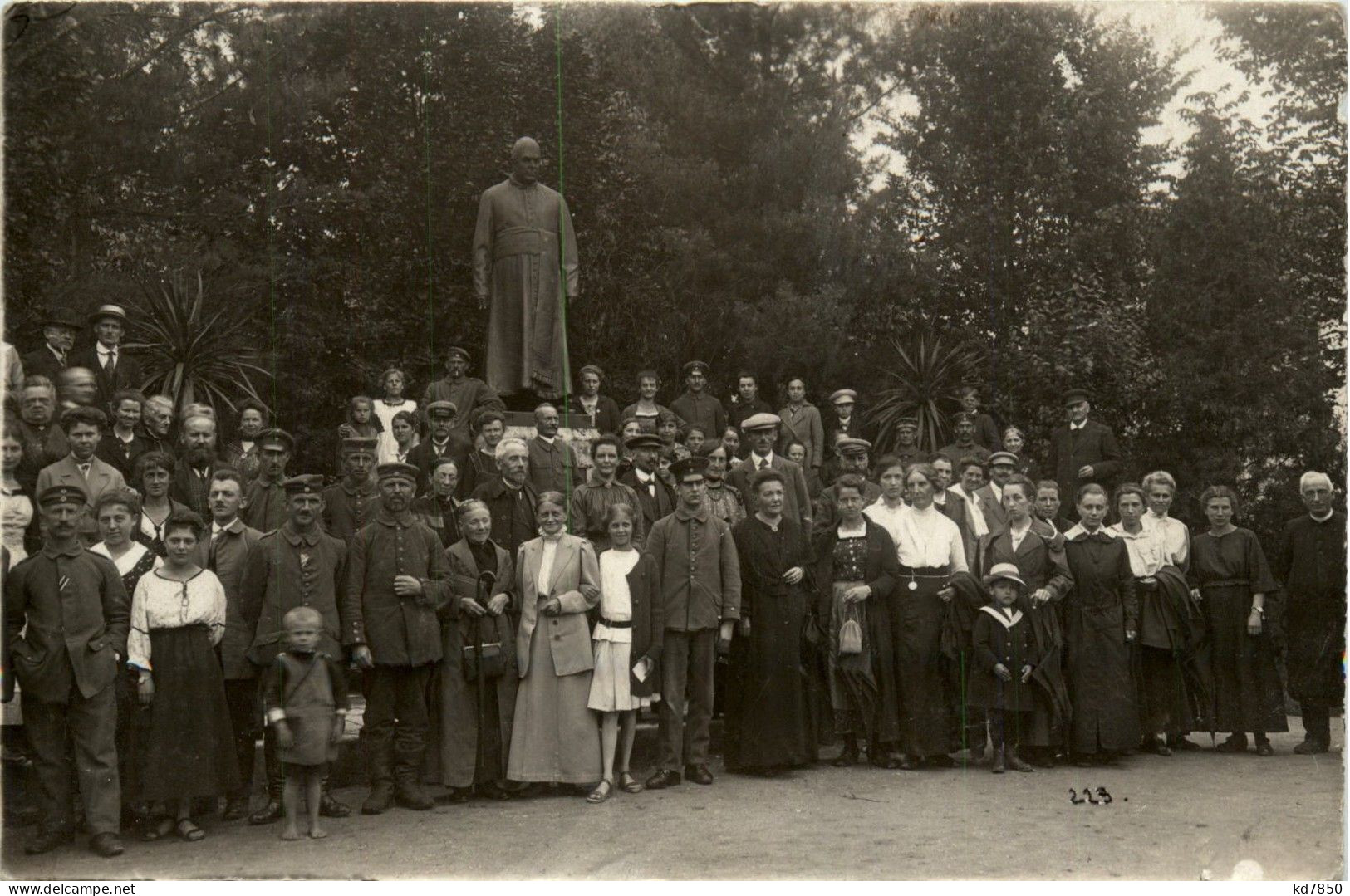 Bad Wörishofen/Bayern/Schwaben/Unterallgäu - Gruppenfoto Vor Kneippdenkmal - Bad Woerishofen