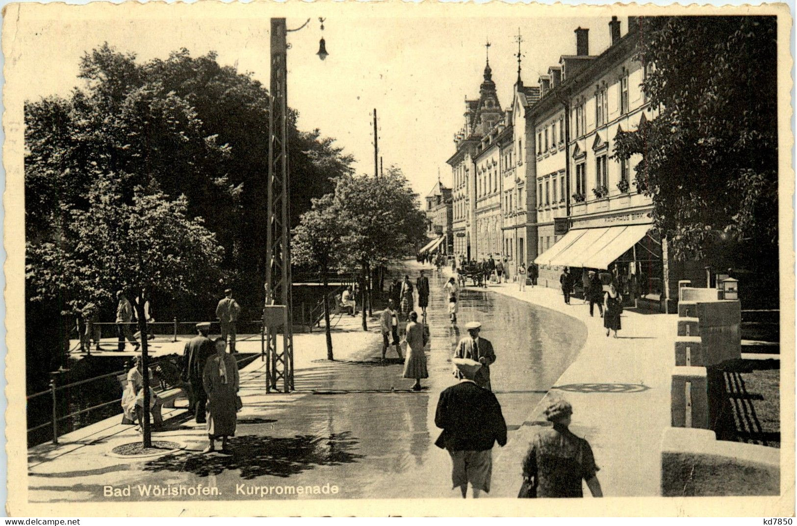 Bad Wörishofen/Bayern/Schwaben/Unterallgäu - Kurpromenade - Bad Woerishofen