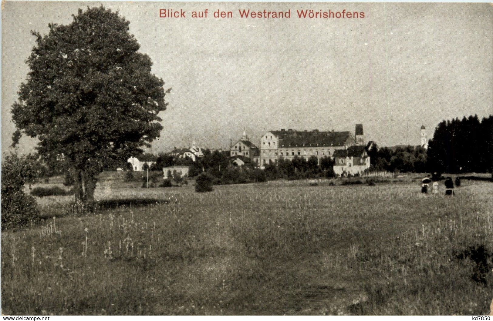 Bad Wörishofen/Bayern/Schwaben/Unterallgäu - Blick Auf Den Westrand Wörishofens - Bad Woerishofen