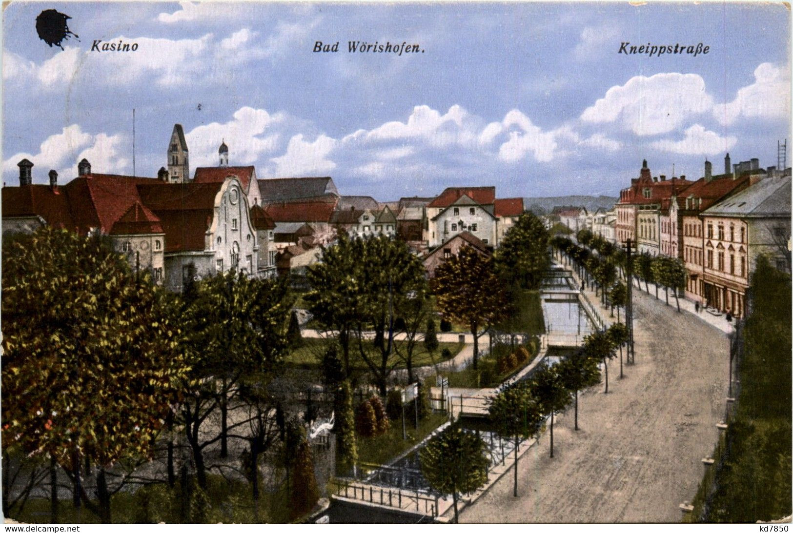 Bad Wörishofen/Bayern/Schwaben/Unterallgäu - Kasino, Kneippstrasse - Bad Woerishofen
