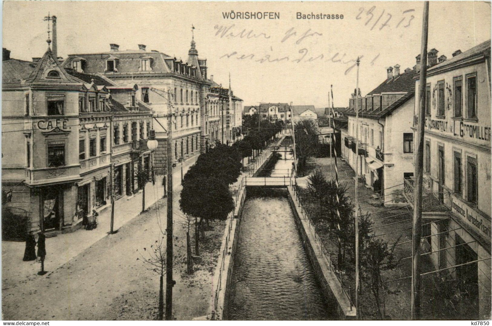 Bad Wörishofen/Bayern/Schwaben/Unterallgäu - Bachstrasse - Bad Woerishofen