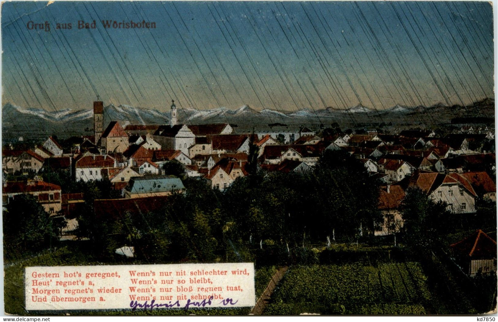 Bad Wörishofen/Bayern/Schwaben/Unterallgäu - Gruss Aus Bad Wörishofen - Bad Woerishofen