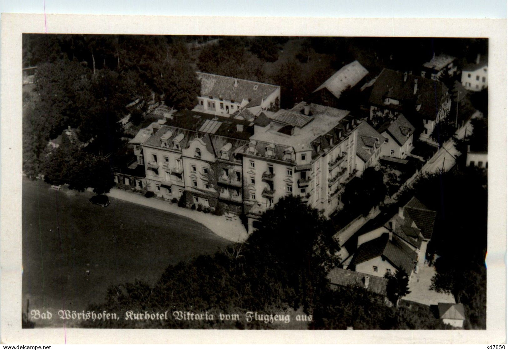 Bad Wörishofen/Bayern/Schwaben/Unterallgäu - Kurhotel Viktoria Vom Flugzeug Aus - Bad Woerishofen