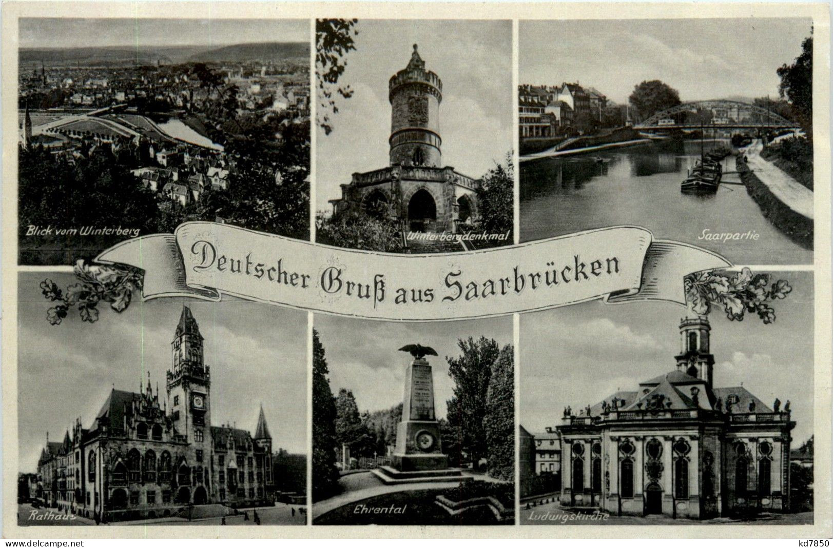 Deutscher Gruss Aus Saarbrücken - Saarbruecken