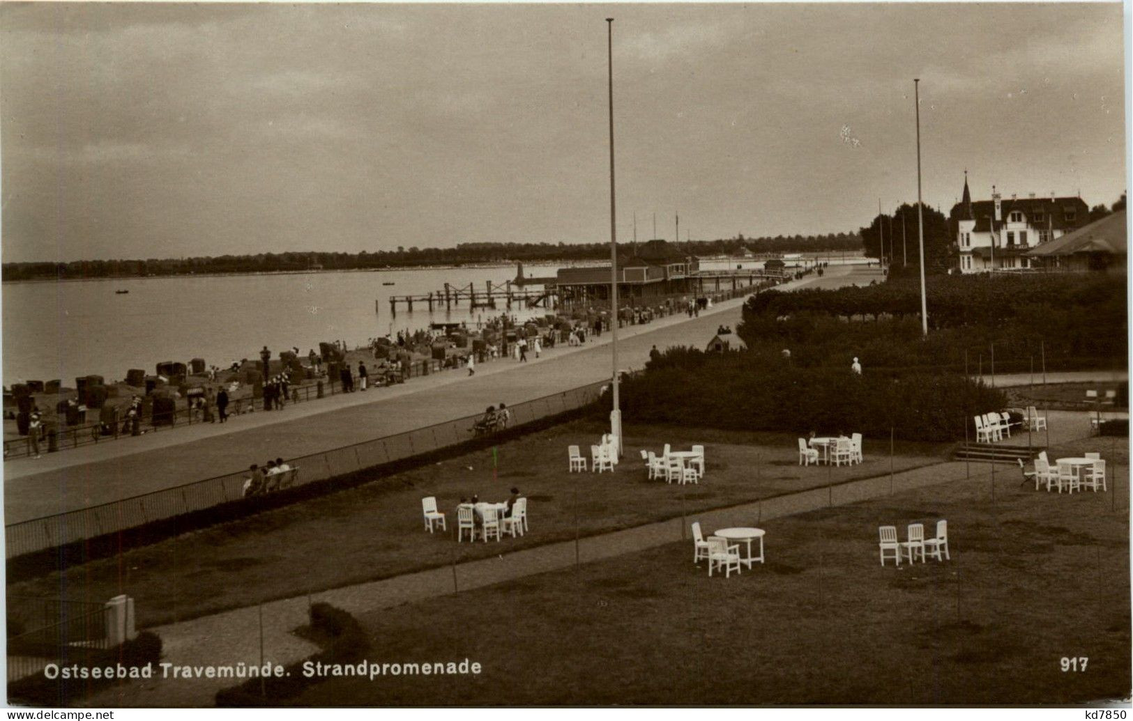 Ostseebad Travemünde - Strandpromenade - Lübeck-Travemünde