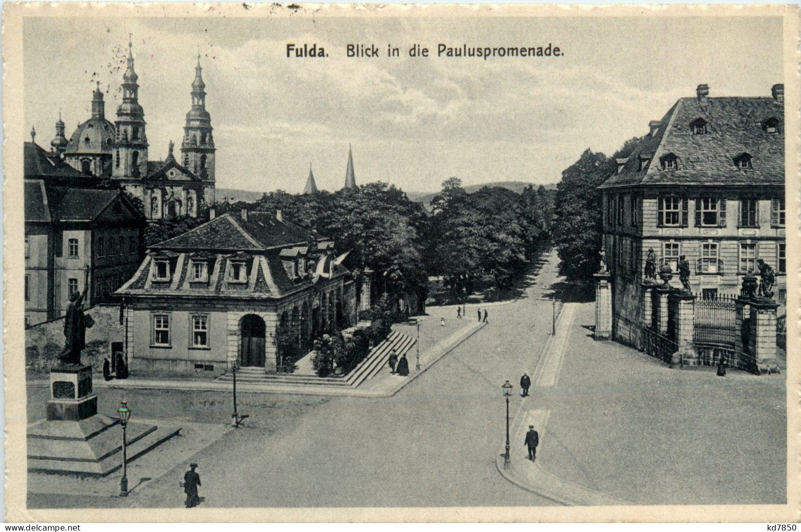 Fulda - Blick In Die Pauluspromenade - Fulda