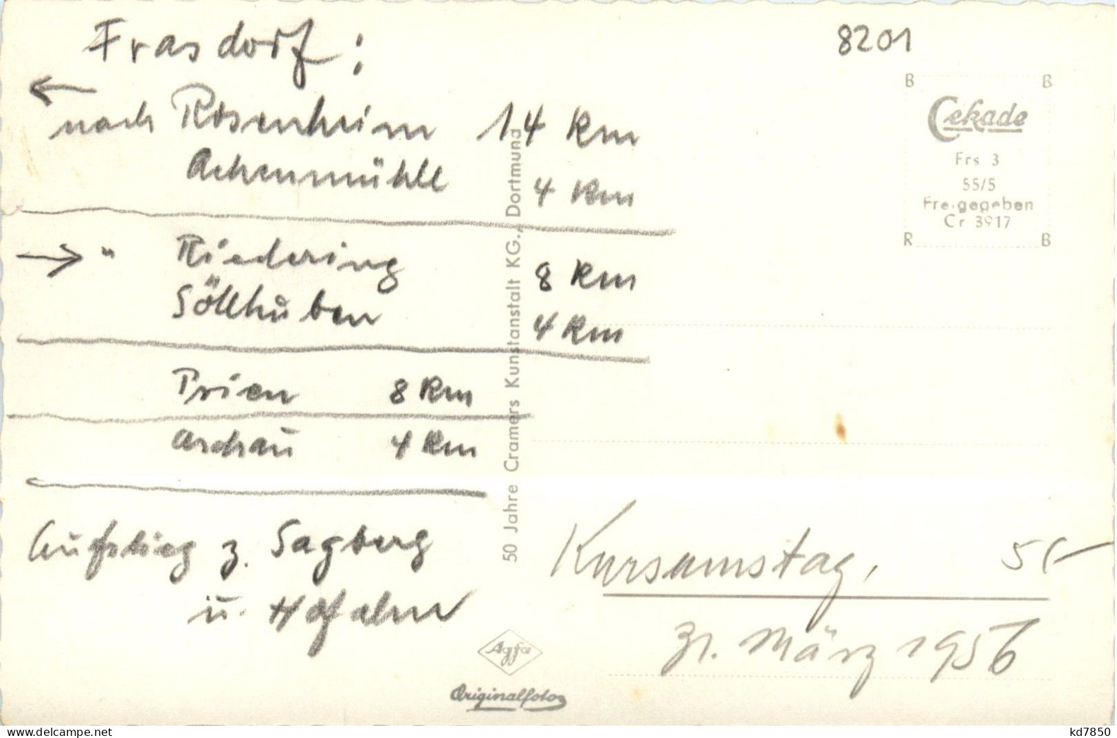 Oberbayern/ Div. Orte Und Umgebung - Frasorf Mit Heuberg Und Wendelstein - Rosenheim