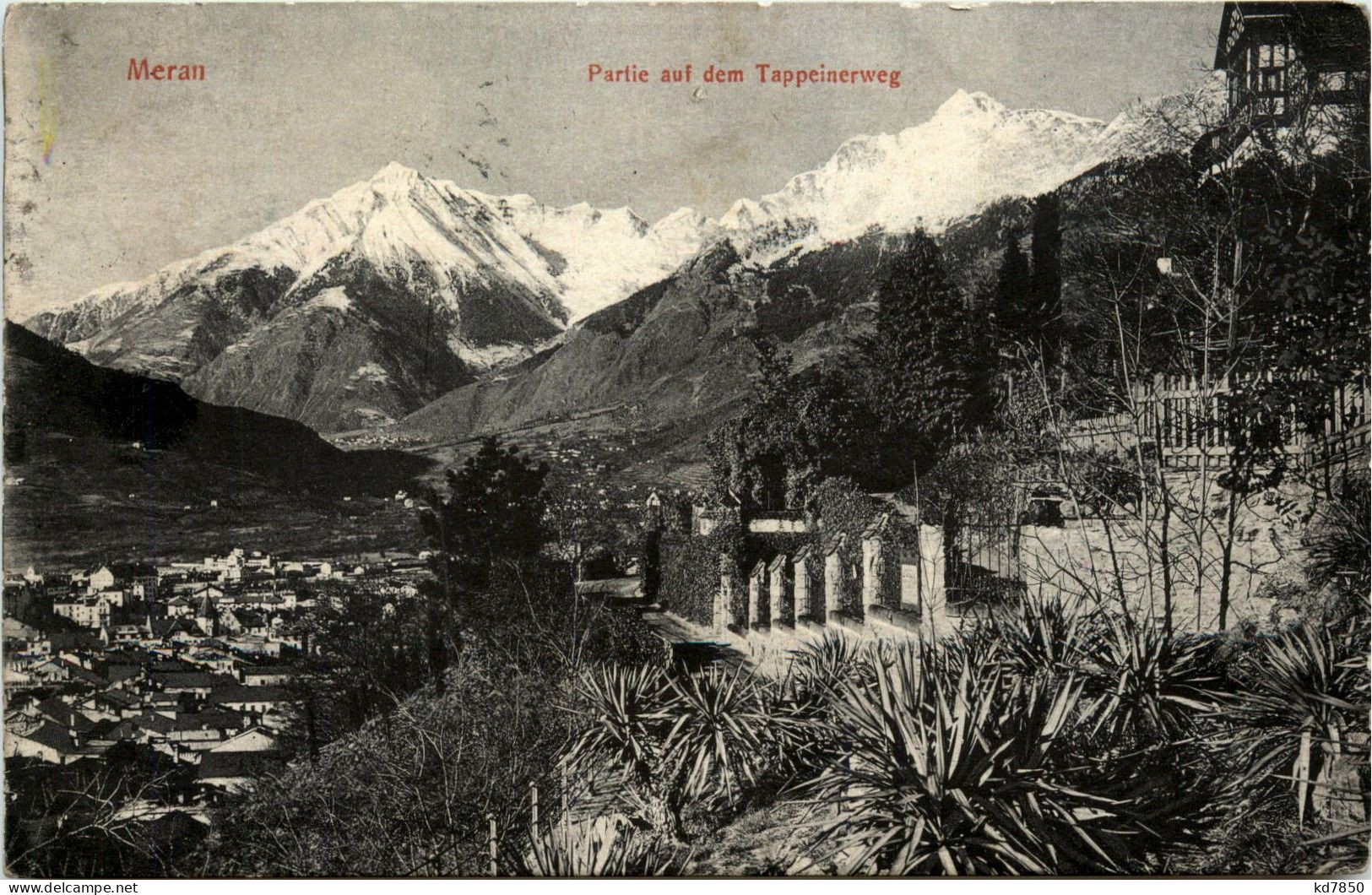 Meran - Partie Auf Dem Tappeinerweg - Merano