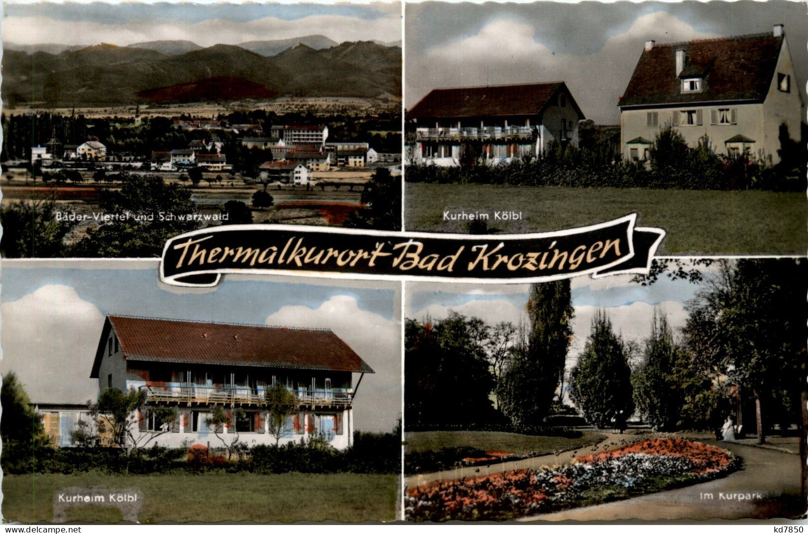Schwarzwald, Freiburg I.B. Und Div.Orte Mit Umgebung - Bad Krozingen - Thermalkurort, Div.Bilder - Bad Krozingen