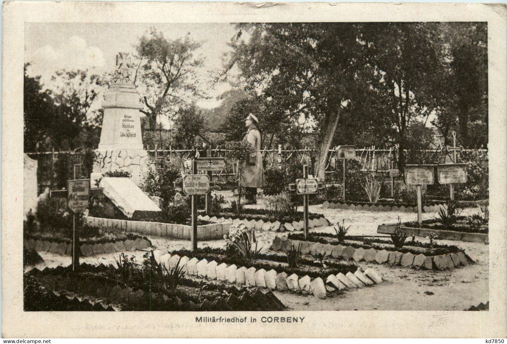 Militärfriedhof In Corbeny - Aisne - Cimiteri Militari