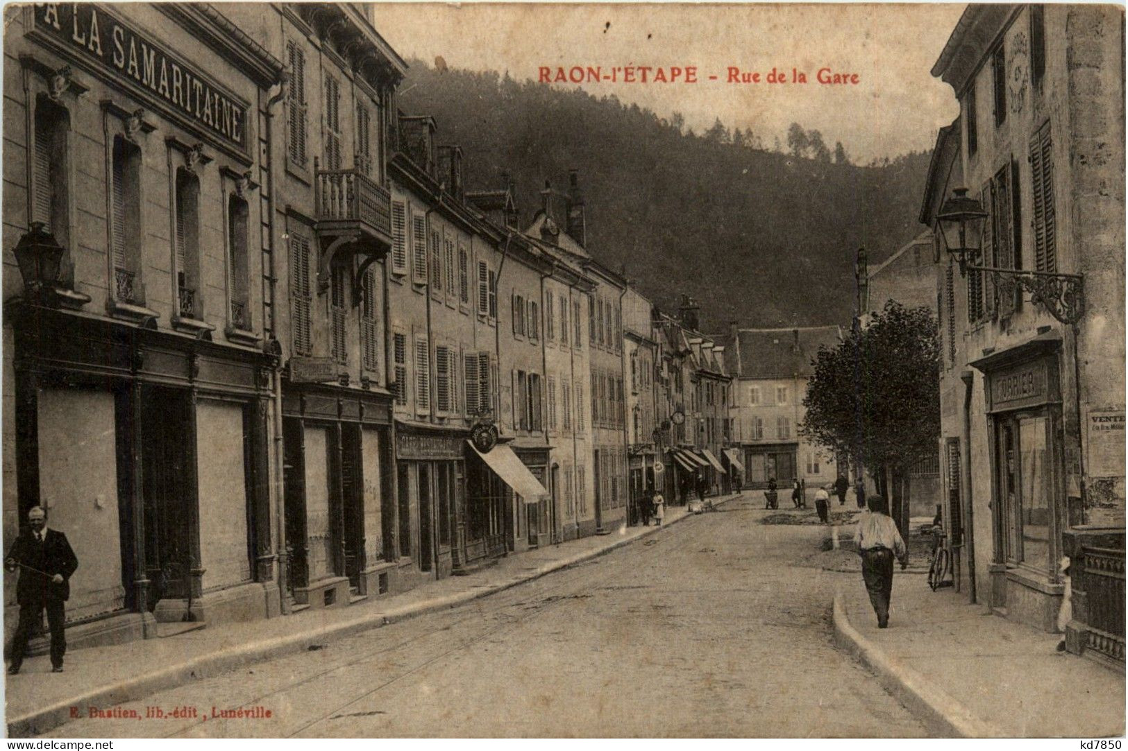 Baon L Etape - Rue De La Gare - Raon L'Etape