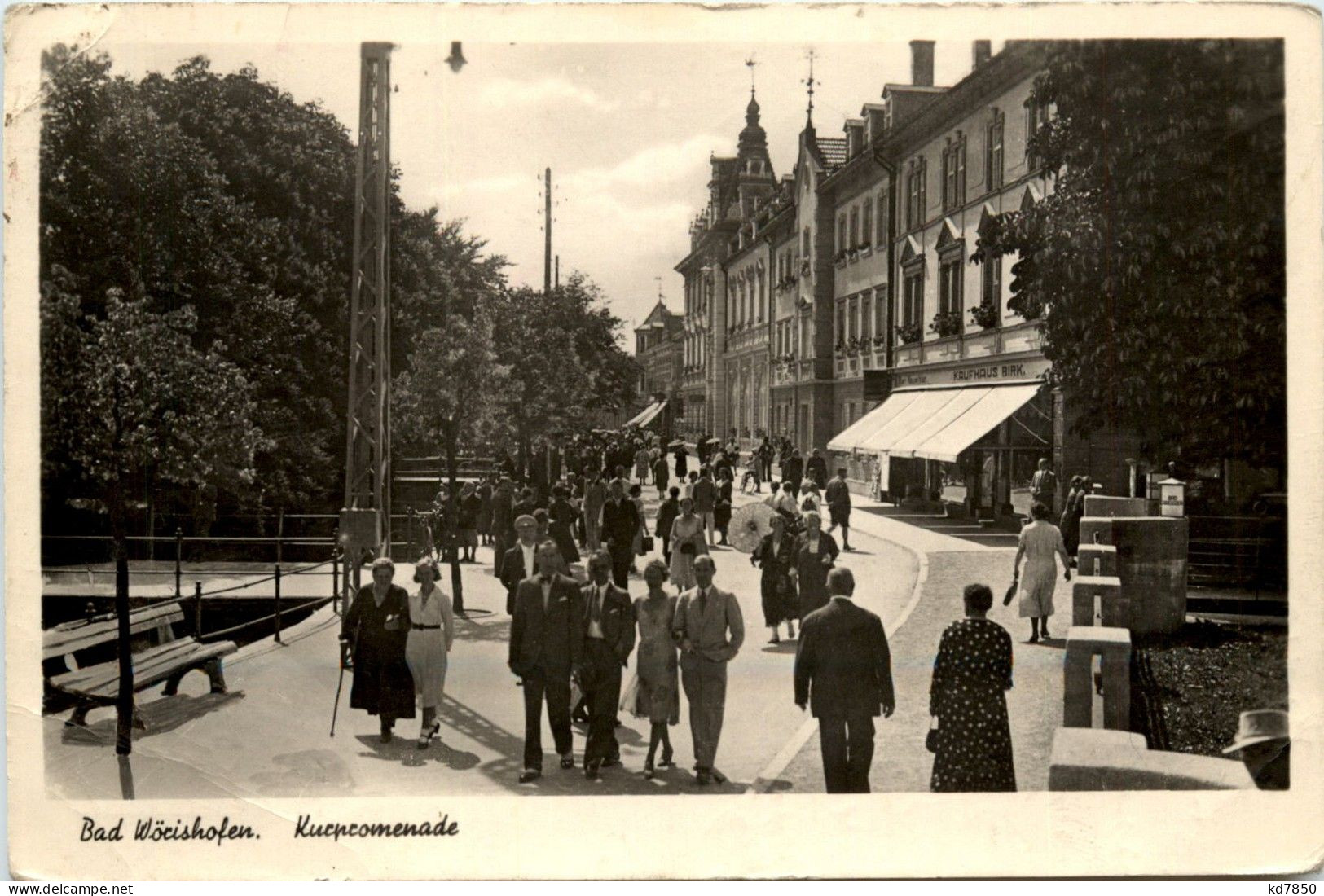 Bad Wörishofen/Bayern/Schwaben/Unterallgäu - Kurpromenade - Bad Woerishofen