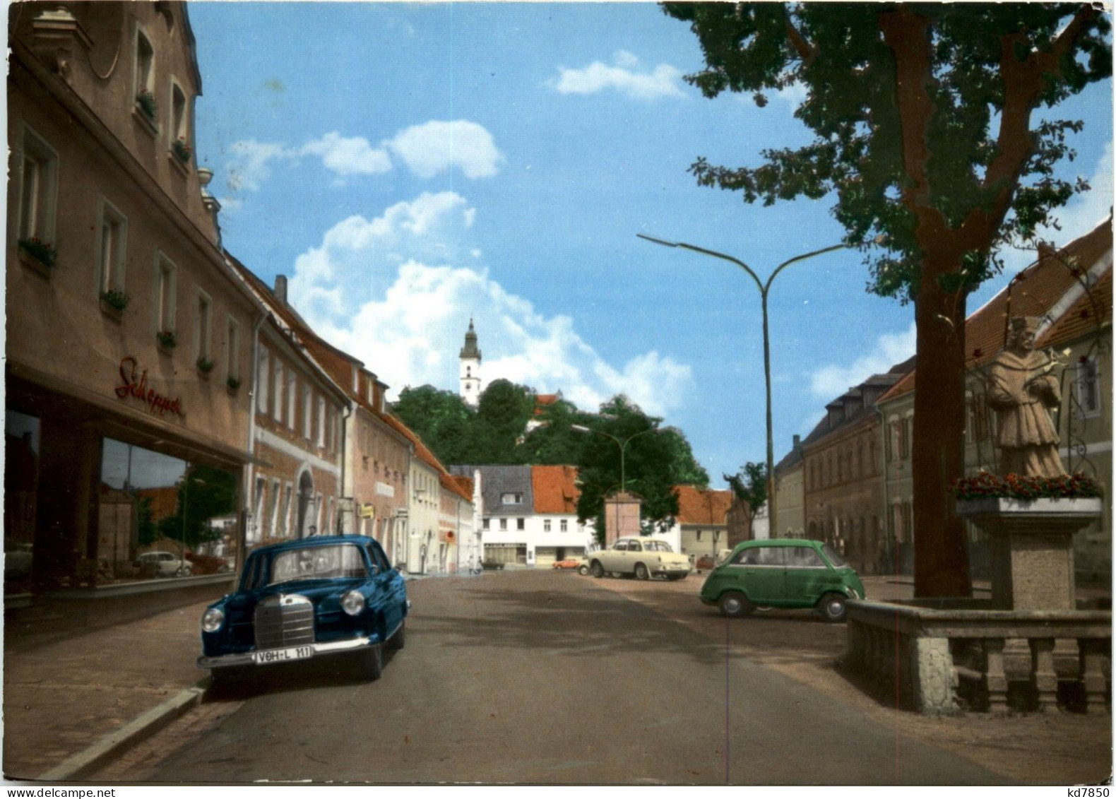 Oberpfalz/Bayern, Div.Orte - Pleystein, Marktplatz - Neustadt Waldnaab